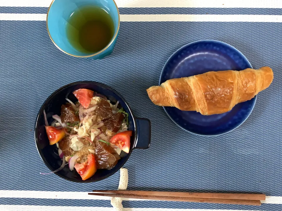 ハマチの漬けと豆腐のサラダ|☺︎saya☺︎さん