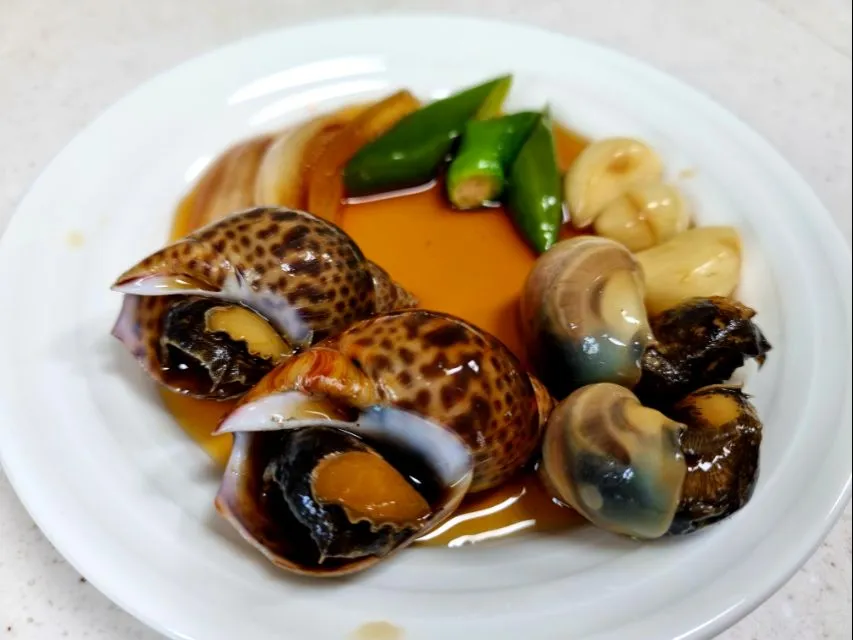 sea snails in soy sauce marinade|steven z.y.さん