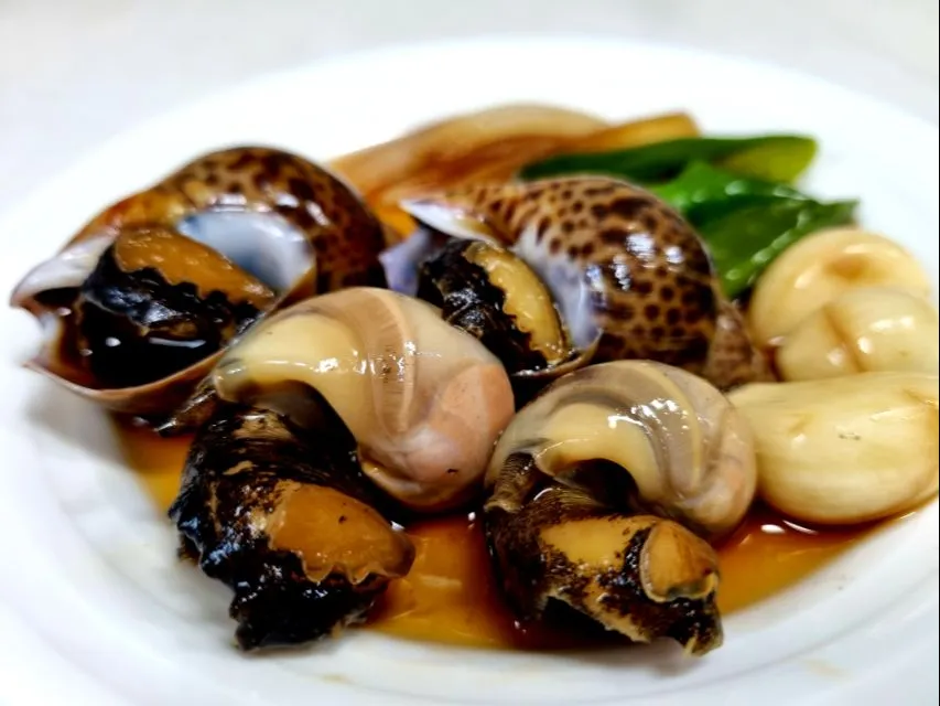 sea snails in soy sauce marinade|steven z.y.さん