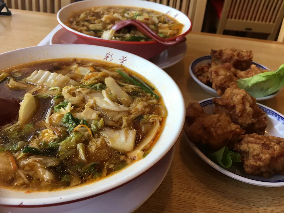 Snapdishの料理写真:殿と久々彩華ラーメン🍜|ようか✩.*˚さん