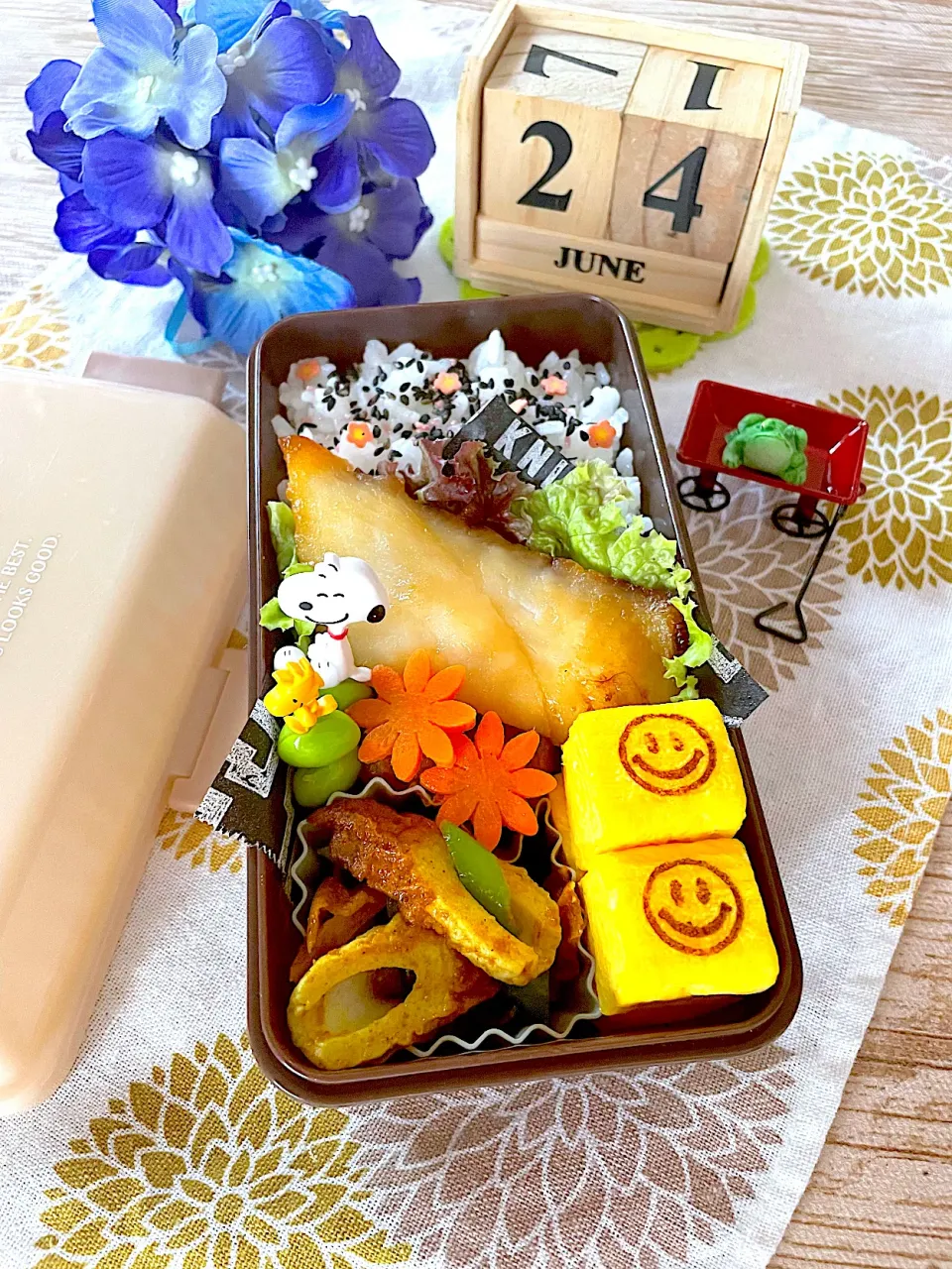 カレイのみりん漬け弁当|tokkoさん