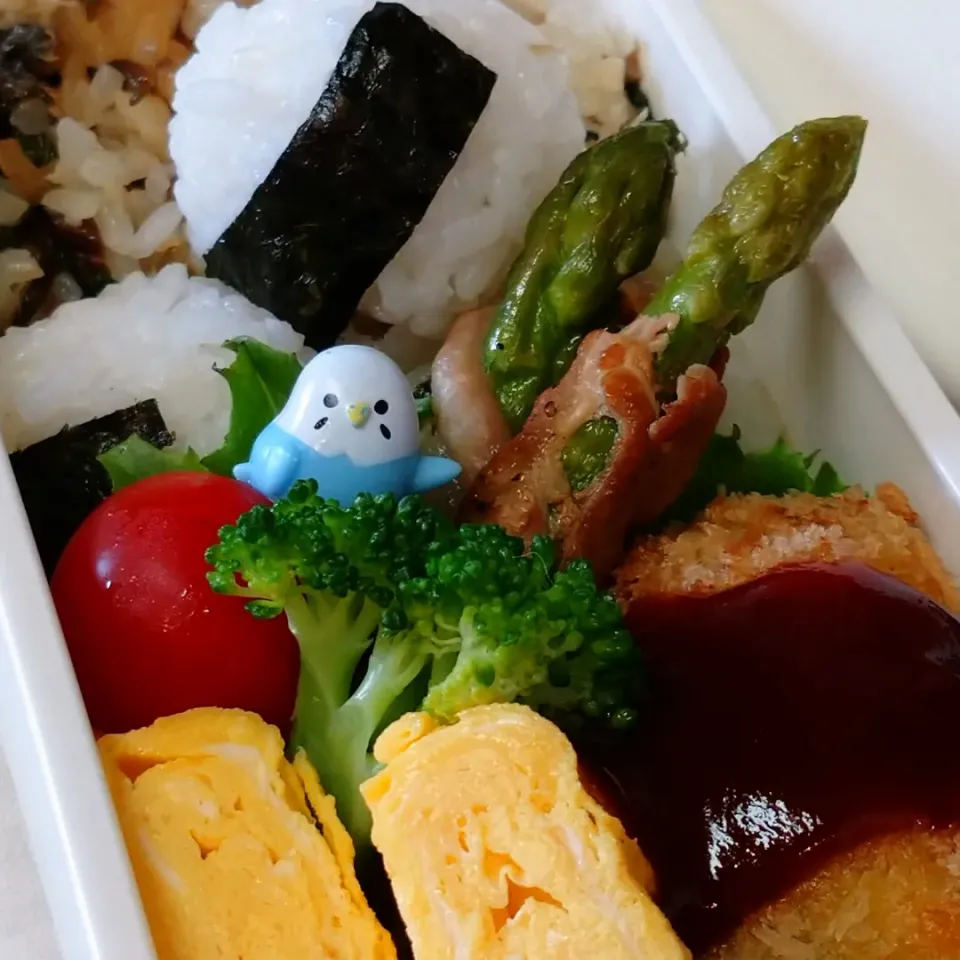 Snapdishの料理写真:高校娘のお弁当...♪*ﾟ|Naomiさん