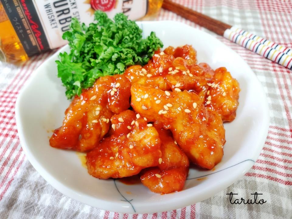 せせりdeヤムニョ厶チキン😋🇰🇷🥢