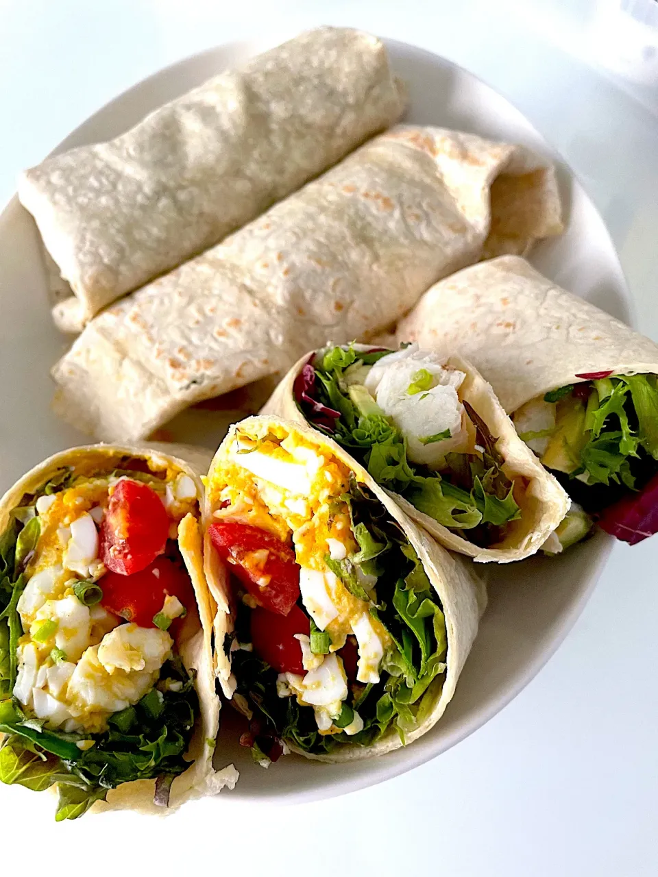 Egg tomato and crab avocado wraps|Ong Sor Fernさん