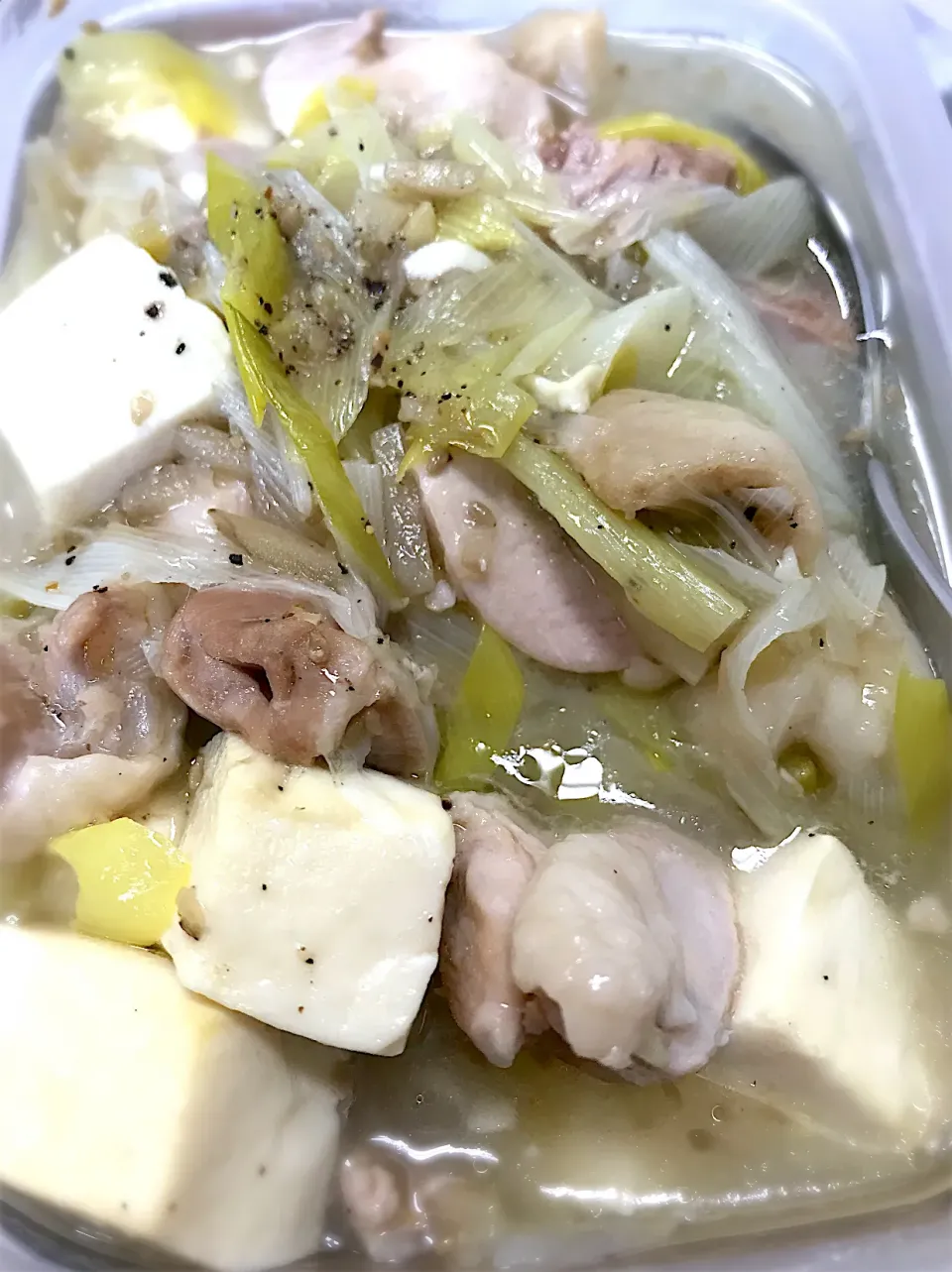 Snapdishの料理写真:豆腐入参鶏湯|yumamaさん