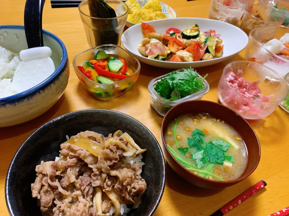 Snapdishの料理写真:昨日の夜ごはん✩.*˚2021.6.25.|kimikimiさん