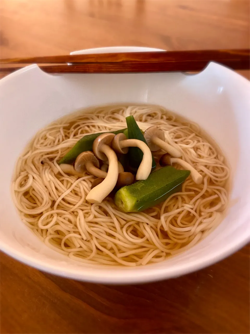 6/26の朝食　煮麺|yoneさん