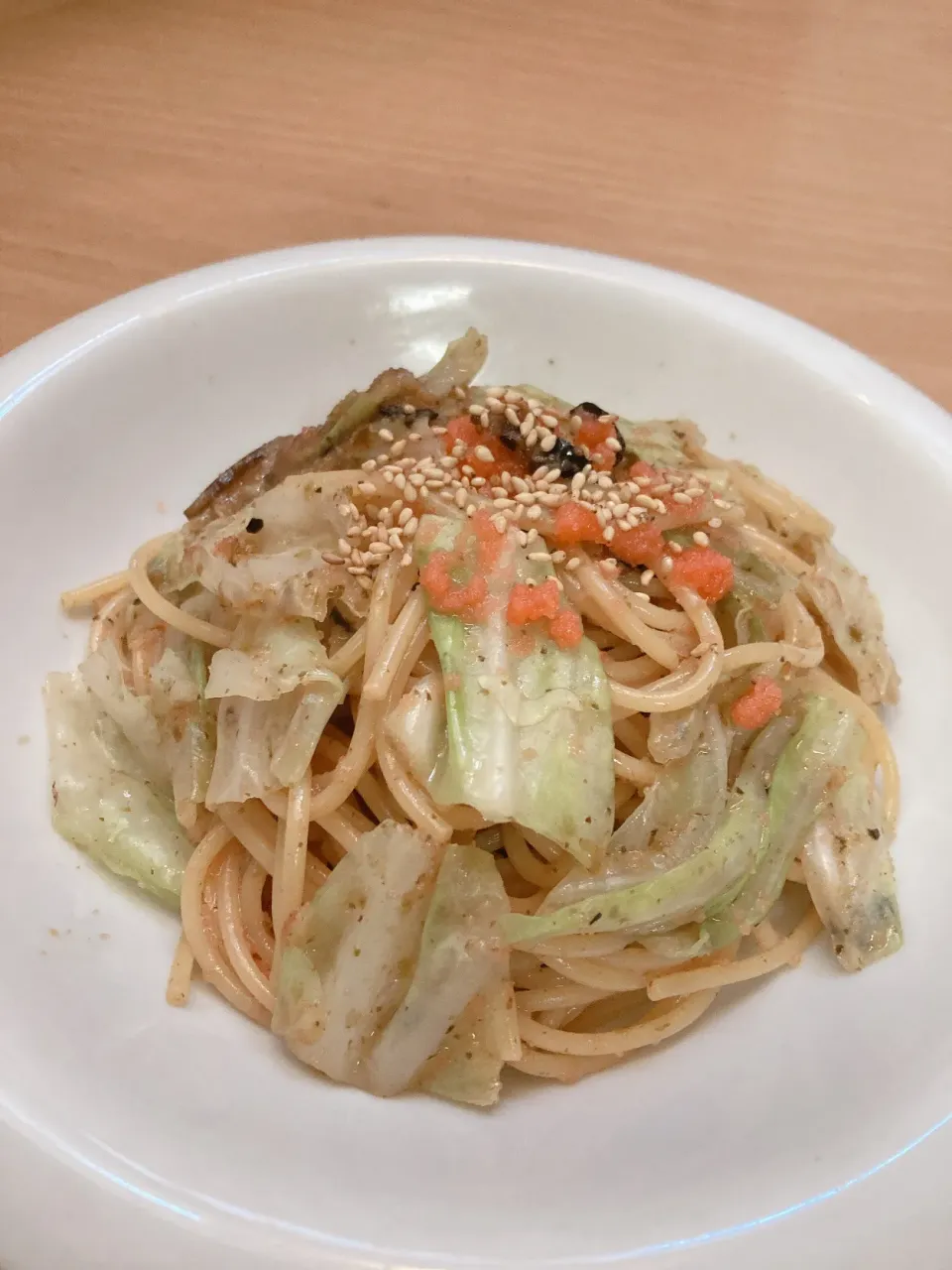 Snapdishの料理写真:明太子と海苔のパスタ|gardenさん