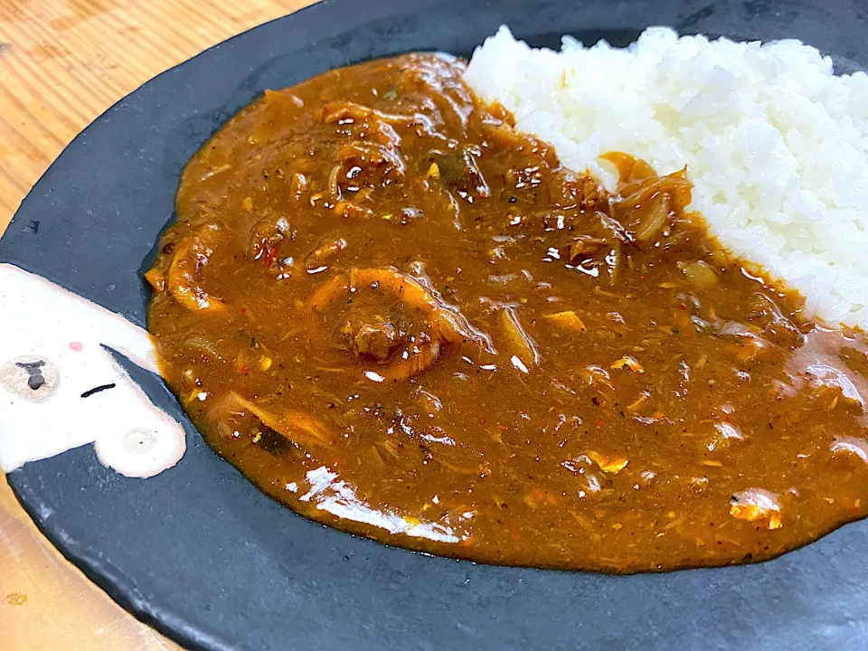 激辛シーフードカレー🍛🦑🐟|buhizouさん