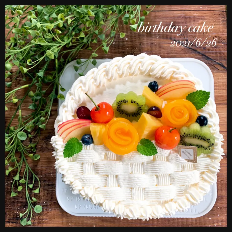 誕生日ケーキ|ともみさん