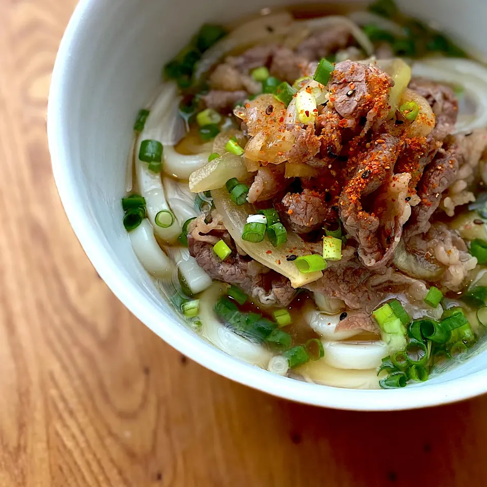 【リュウジのバズレシピ】至高の肉うどん＊|yu papaさん