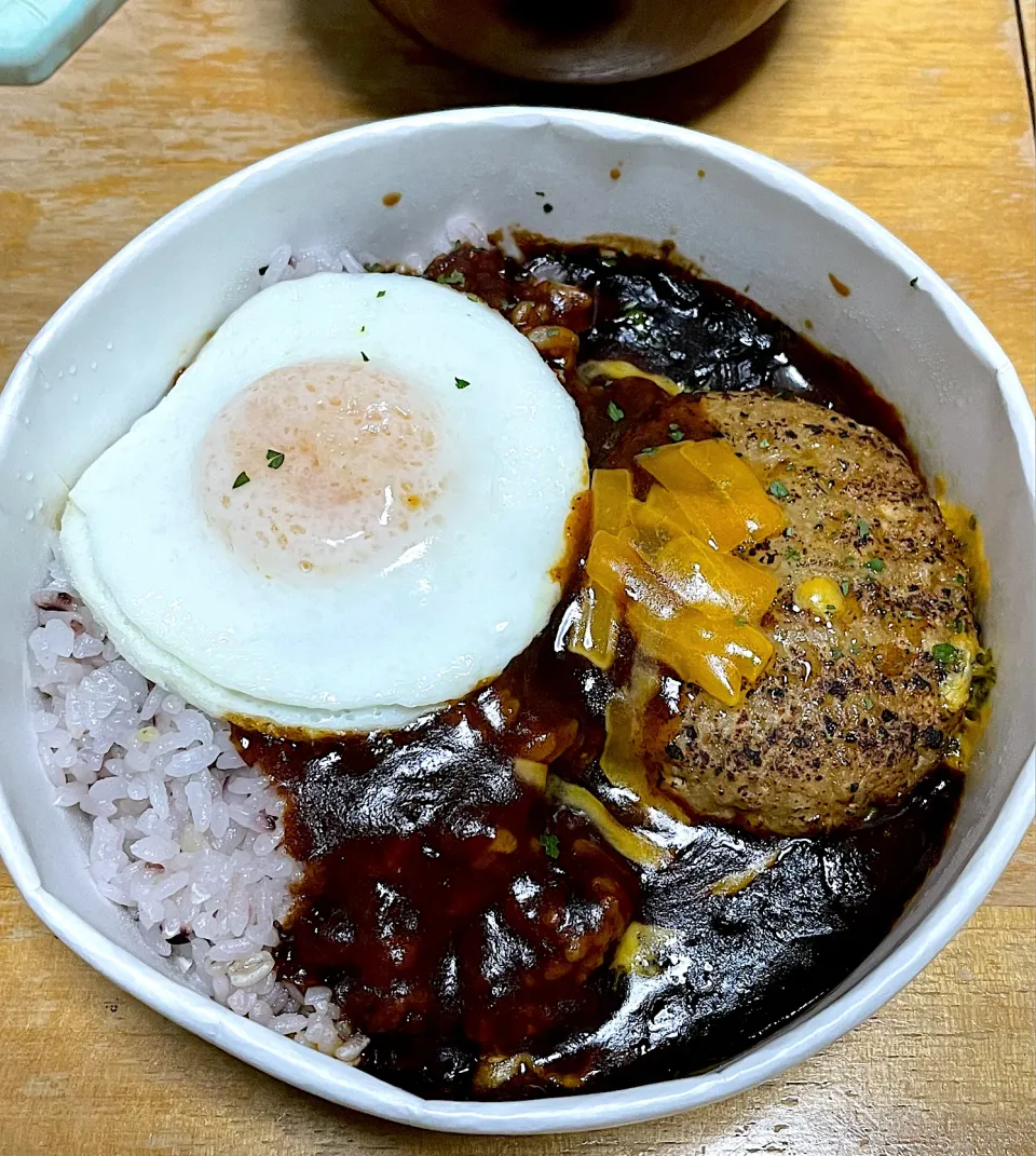 ロコモコ弁当|るみおんさん