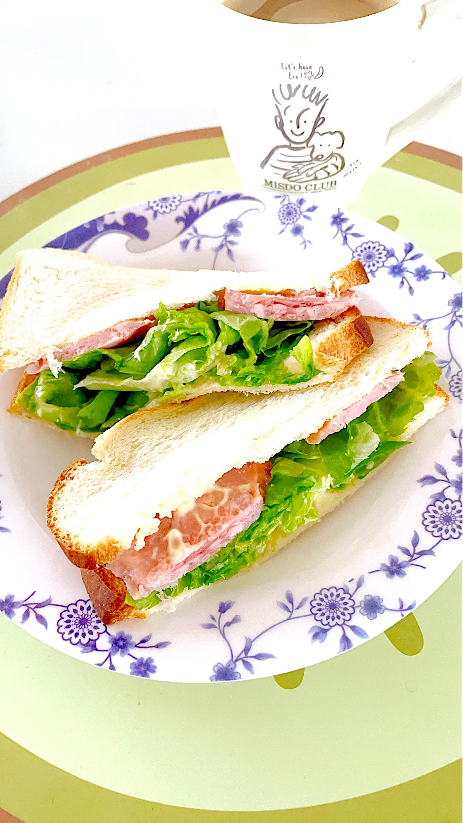 ღシンプルな朝食パン🥪|🌼はなちゃん🌼さん