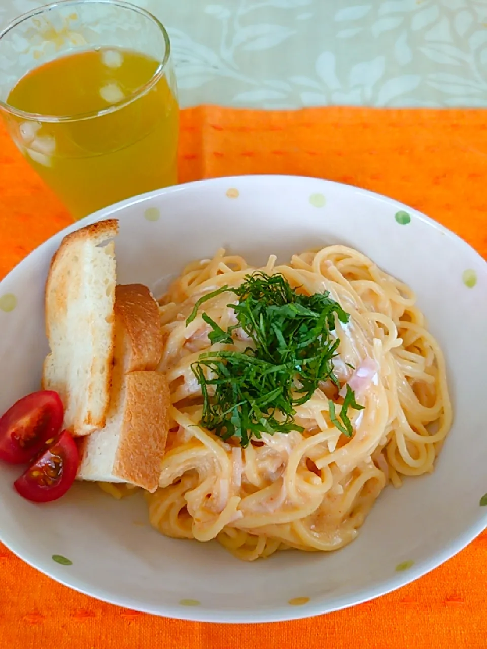 いつものパスタでお昼です|🍒ふみりん🍒さん