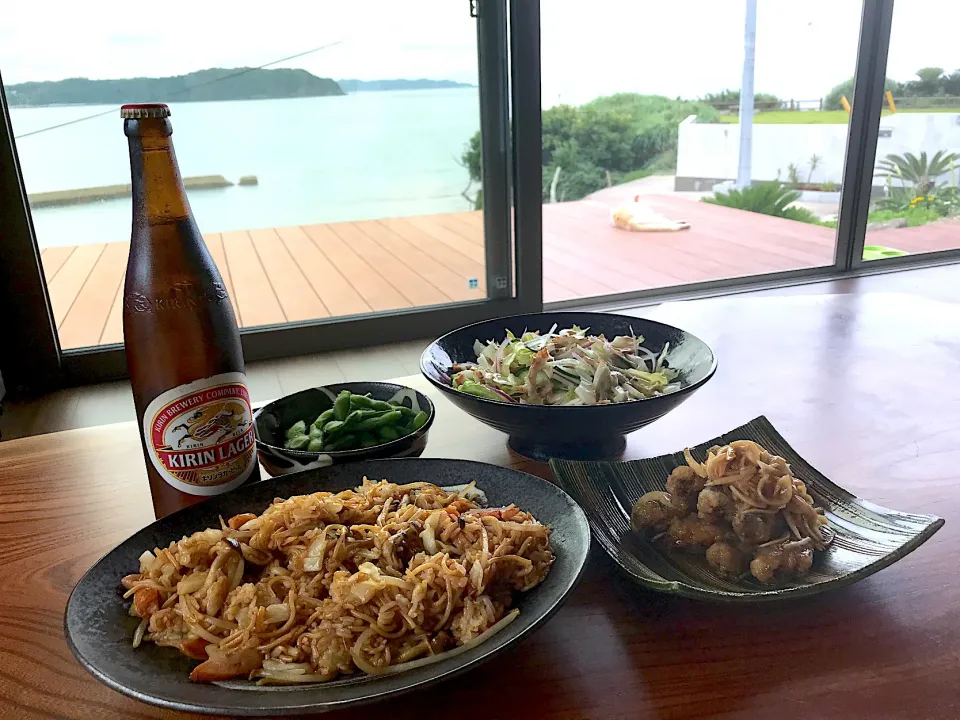 2021.6.27 焼きそば飯🍻🍻🍻|ゆみずさん