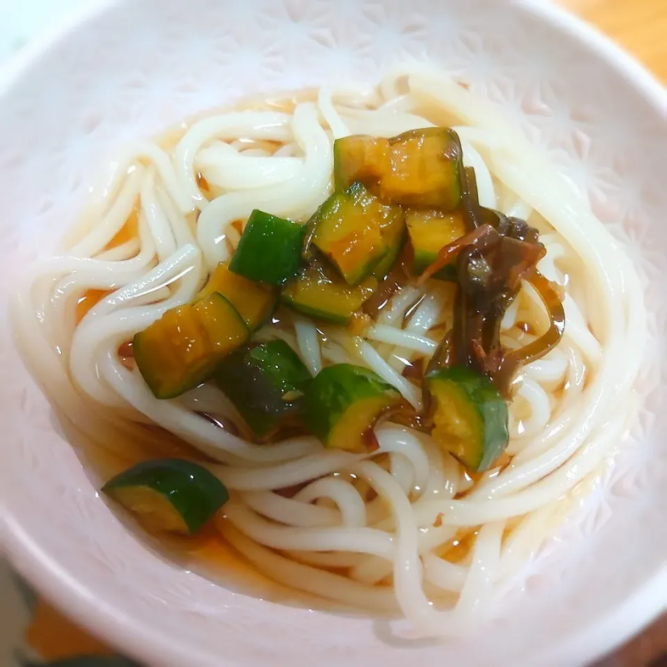 きゅうり漬けうどん|料理上手になりたい大学生さん