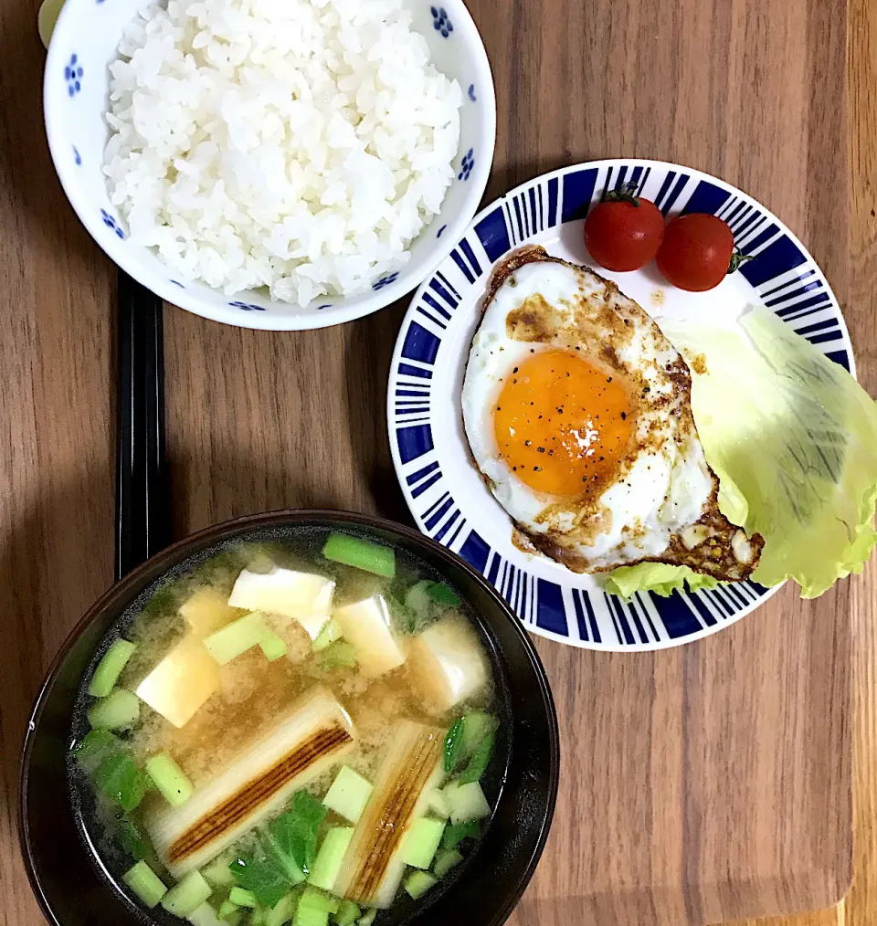 目玉焼き定食|morimi32さん