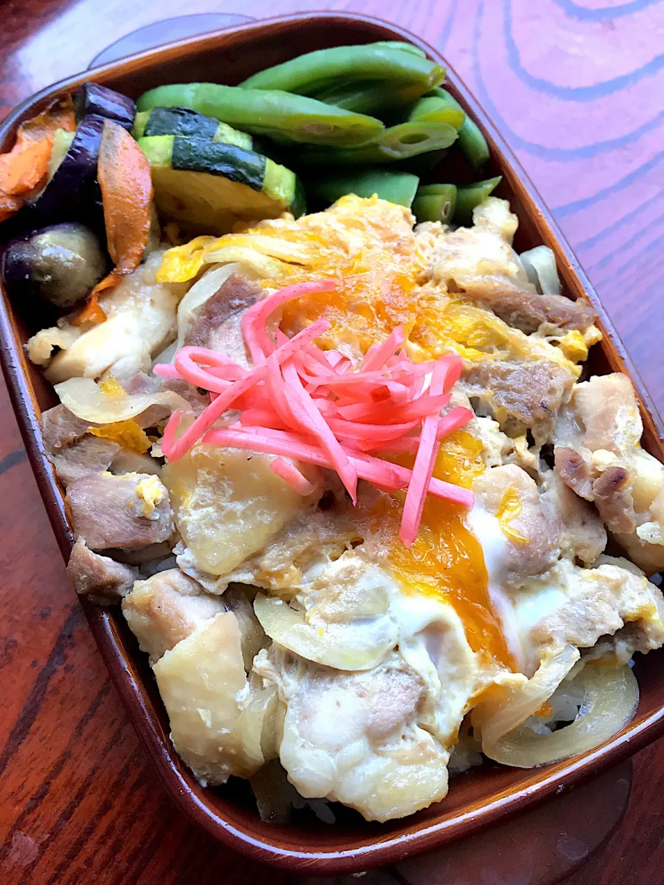 親子丼弁当|二キィさん