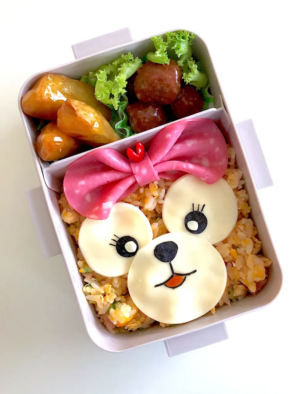 チャーハン弁当♪|ikumonさん