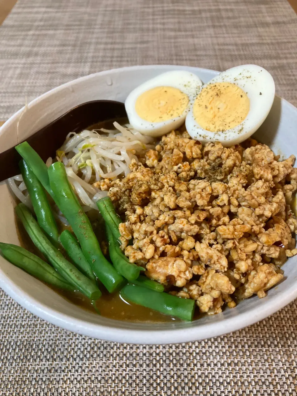 お手坦々麺、ゴマと花山椒たっぷり|小次郎さん