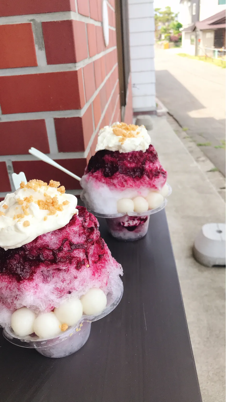 蘭島とぺんぺのかき氷🍧北海道|🌼はなちゃん🌼さん