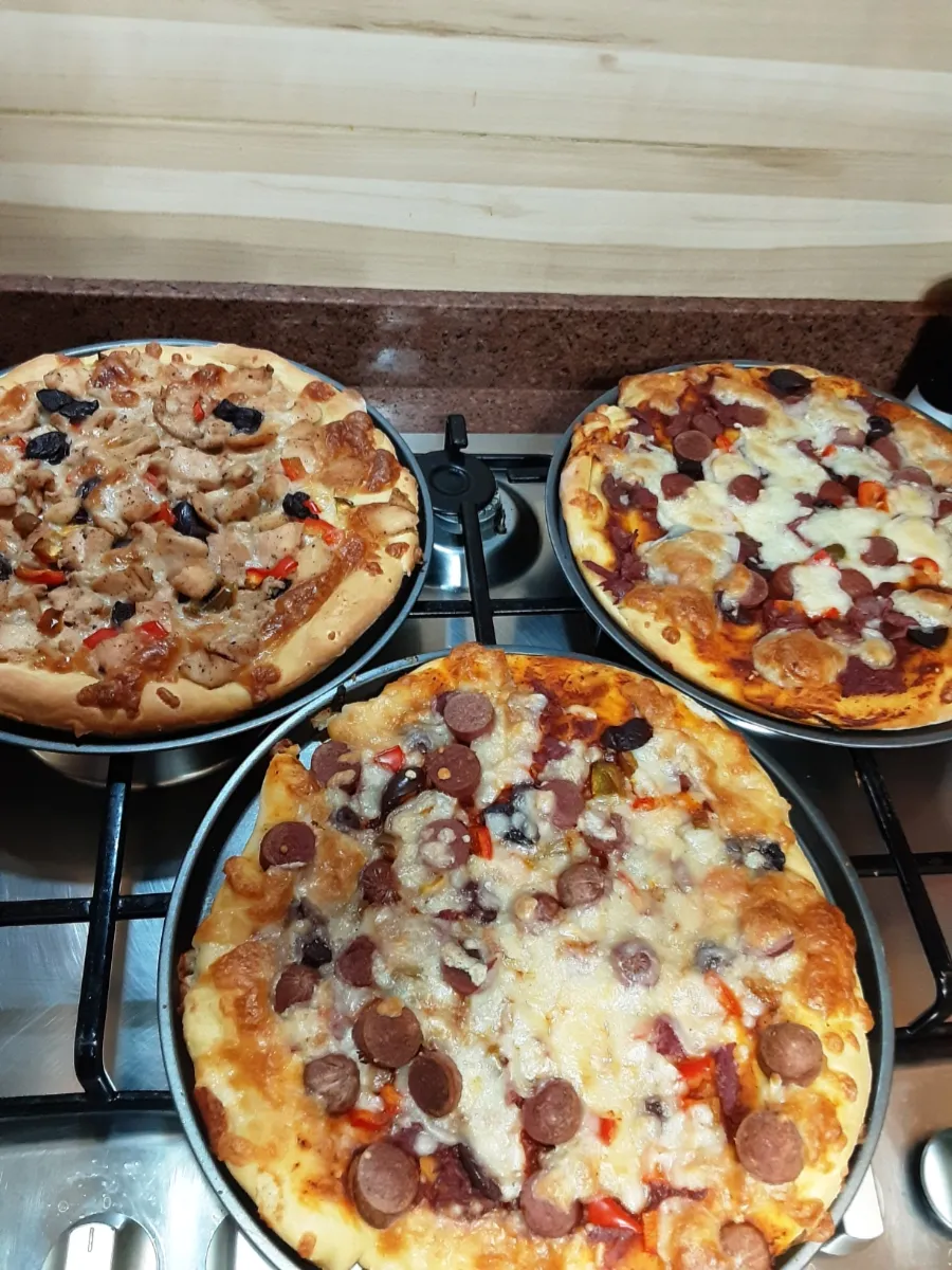 Snapdishの料理写真:home   made plzza|Aya Essamさん