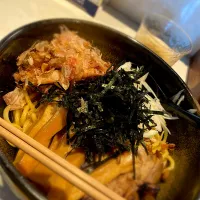 Snapdishの料理写真:ラーメン蘭丸 油そば|まゆぺろさん