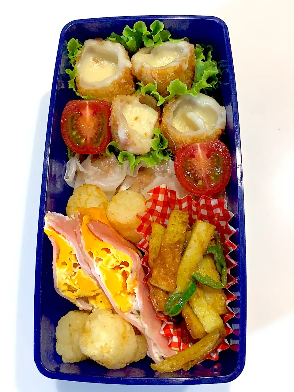 Snapdishの料理写真:男子高校生のお弁当|ゆちさん