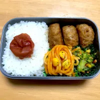 Snapdishの料理写真:ハンバーグ弁当|SAKIさん