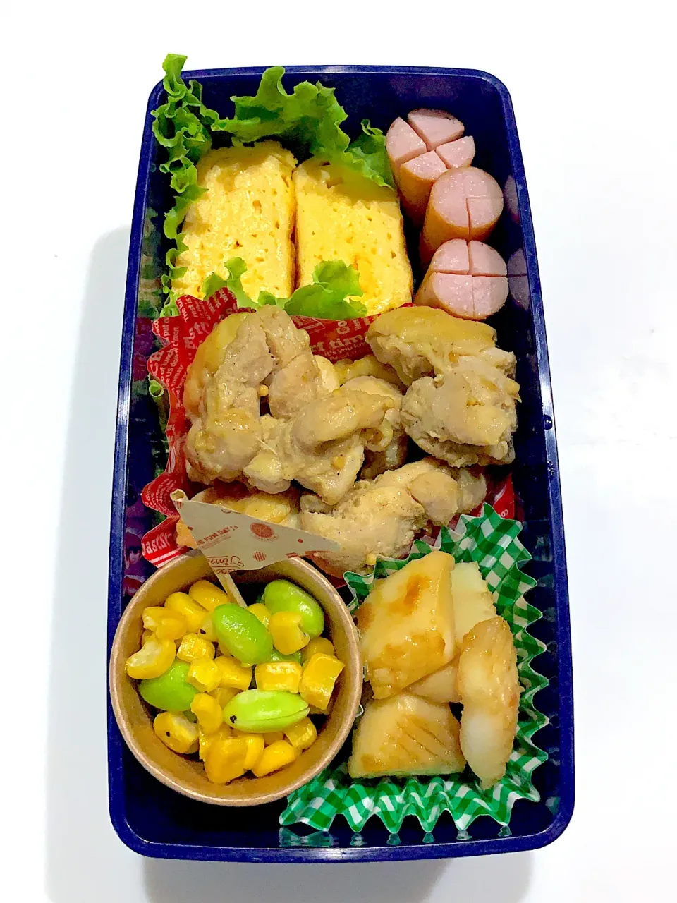 男子高校生のお弁当【マスタードチキン】|ゆちさん