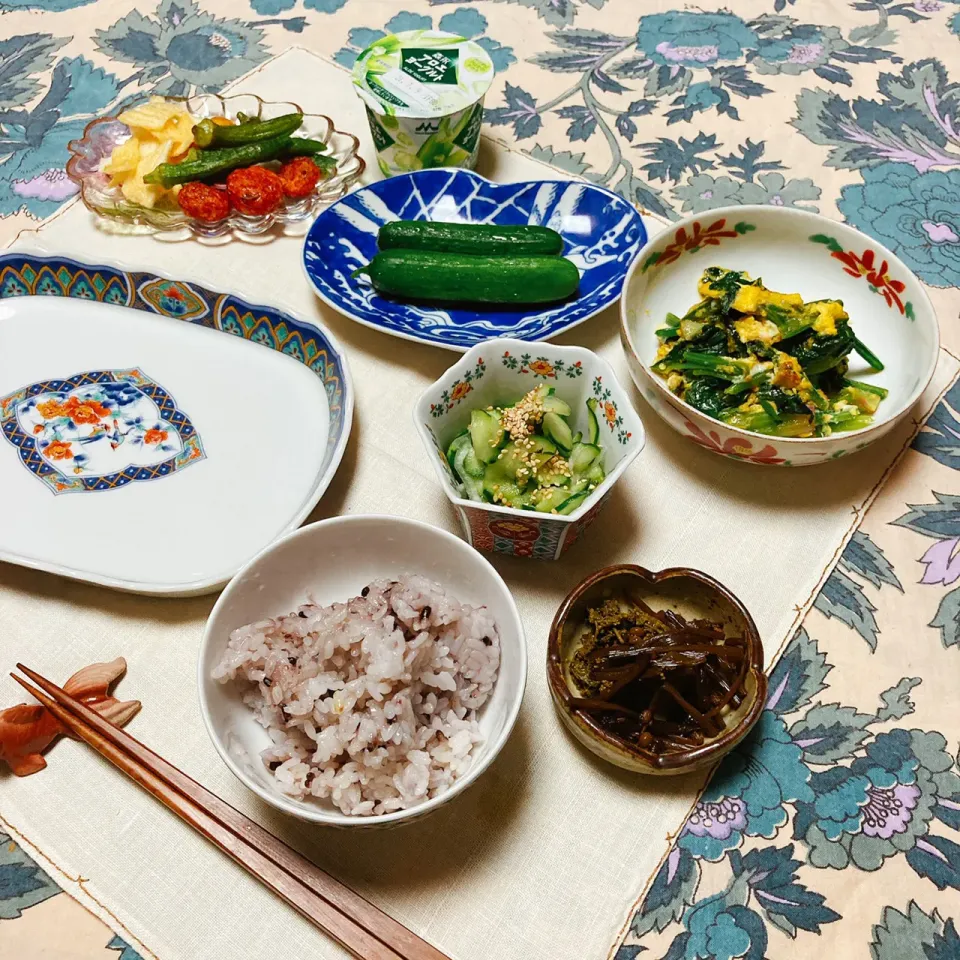 grandmaの晩ごはん☆6月28日メインがない💦|kaoriさん