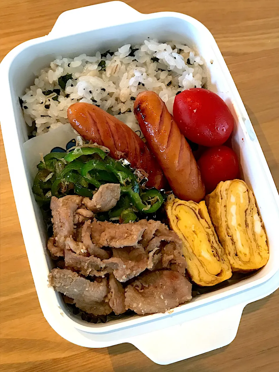 Snapdishの料理写真:期末テスト終了〜弁当🍱|ちっくんさん