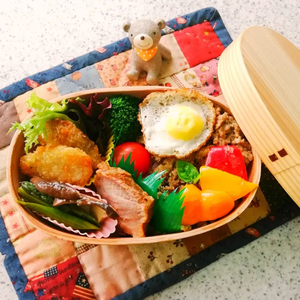 Snapdishの料理写真:今日のお弁当😊|naonaomimichanさん