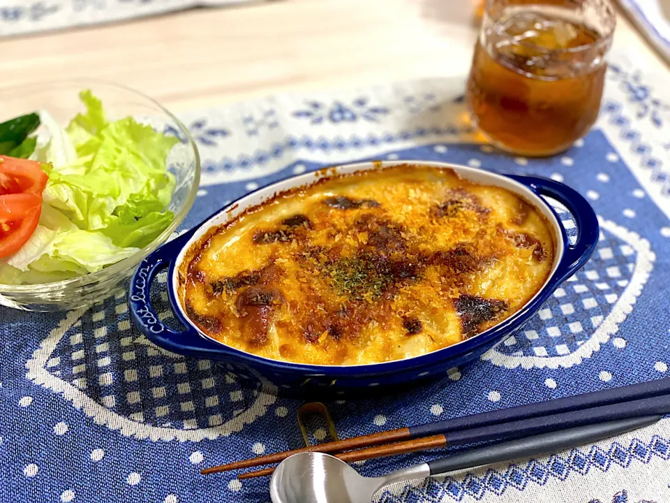 大人のポテトグラタン|ひろさんとゆりさんさん