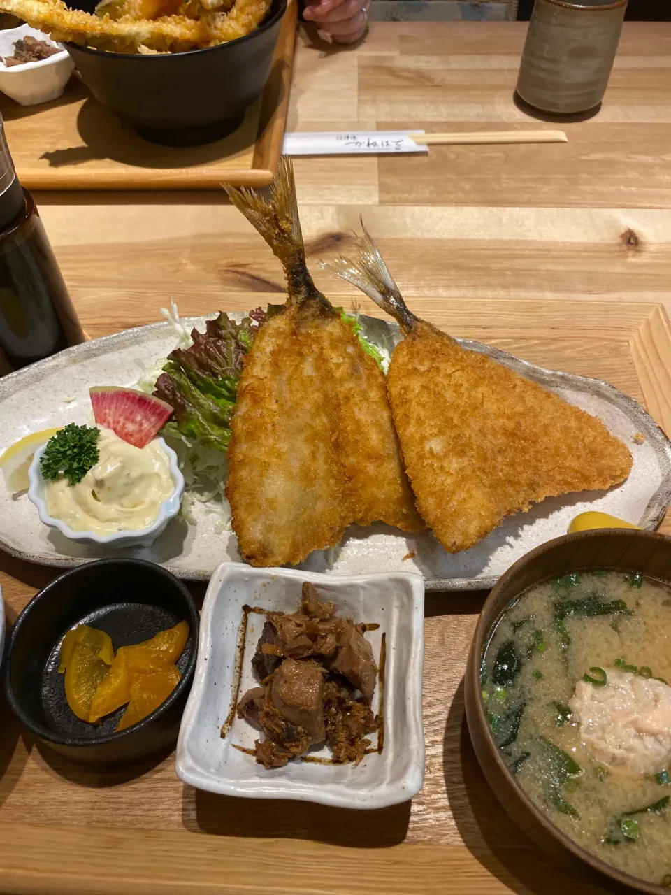 鯵フライ定食|わこさん