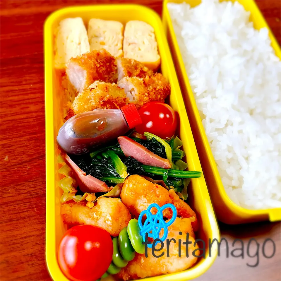 Snapdishの料理写真:お弁当|teritamagoさん