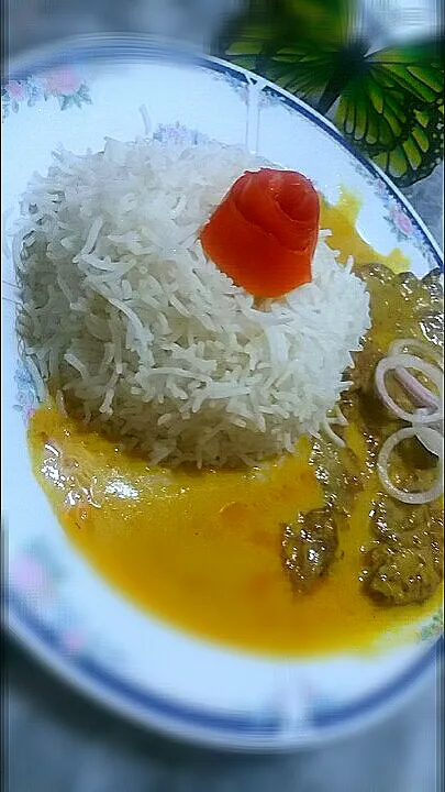 Snapdishの料理写真:khadi chawal😘|azzzkooさん