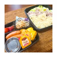 Snapdishの料理写真:冷やし中華風|𓇼𓆉𝓜𝓪𝓶𝓲𓆉𓇼さん