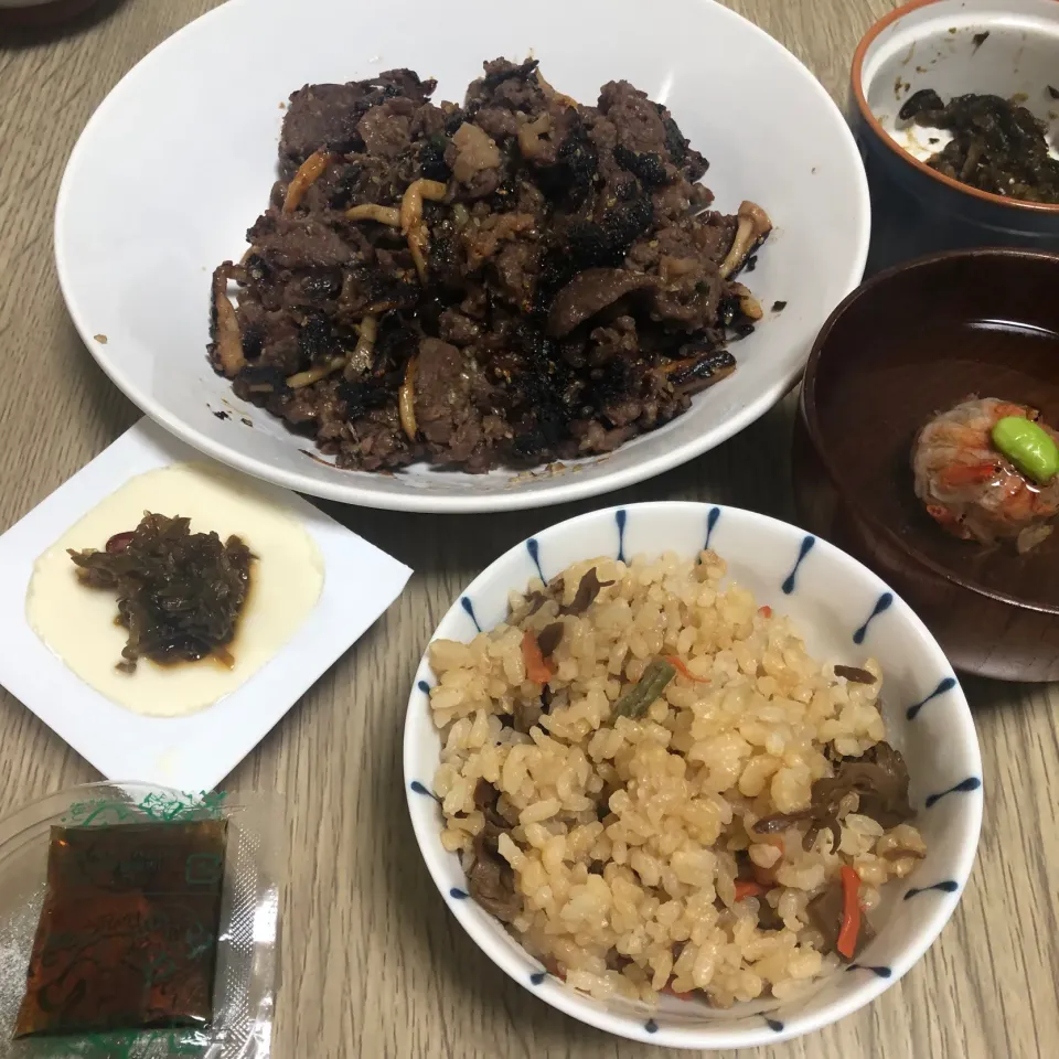 炊き込みご飯とプルコギ|seiko Oさん