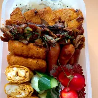 Snapdishの料理写真:旦那お弁当|さえこごはんさん