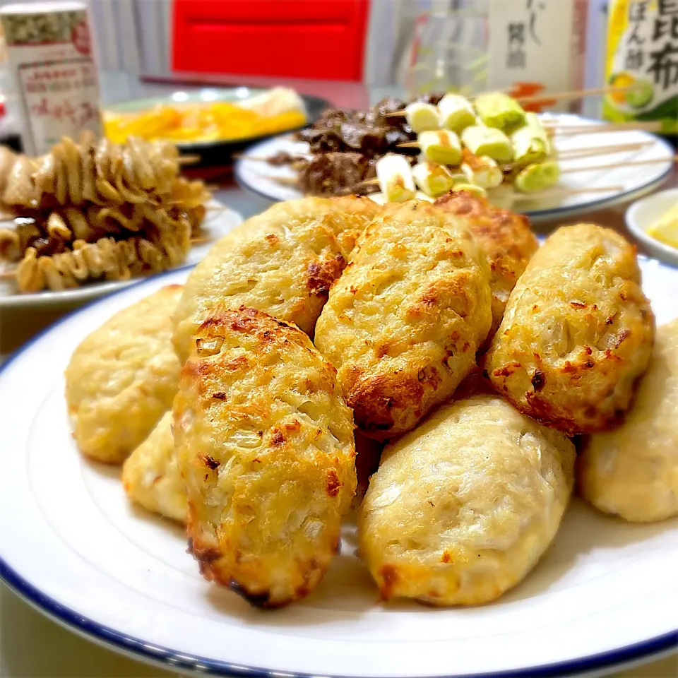 焼き鳥のはずがつくねハンバーグ😅|Catherineさん