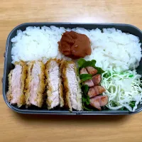 Snapdishの料理写真:トンカツ弁当|SAKIさん