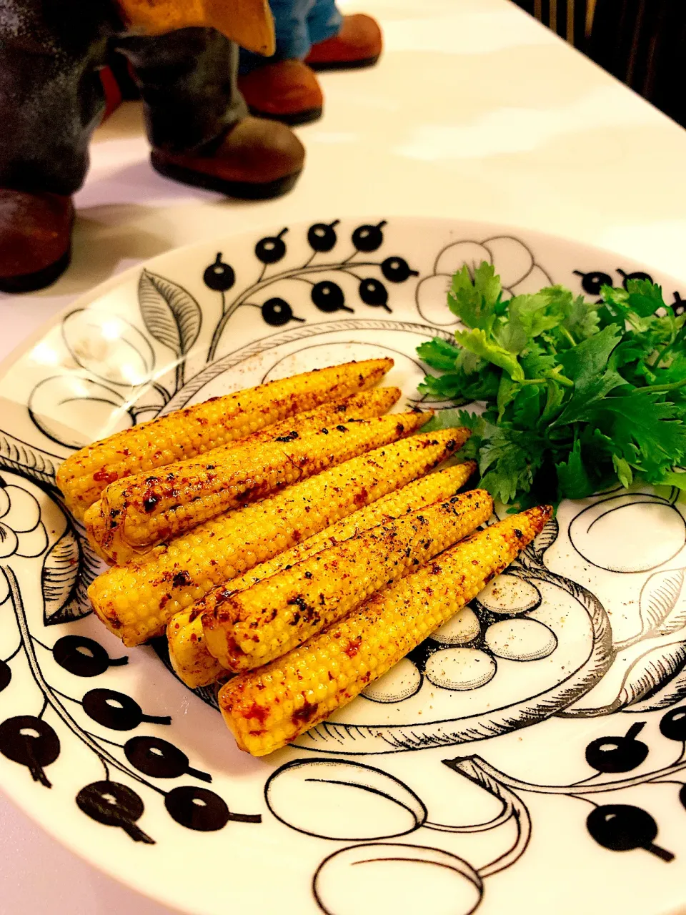 fu♡さんの料理 🌽ヤングコーン🌽焼いた方をup😆|Fumiko Aburataniさん