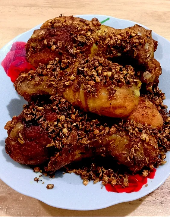 Fried Chicken with spices😊|MeLicious Foodさん