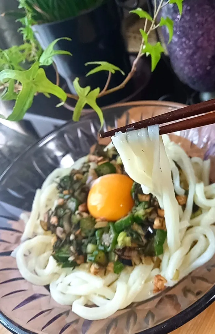 山形だし風ぶっかけうどん|まりおさん