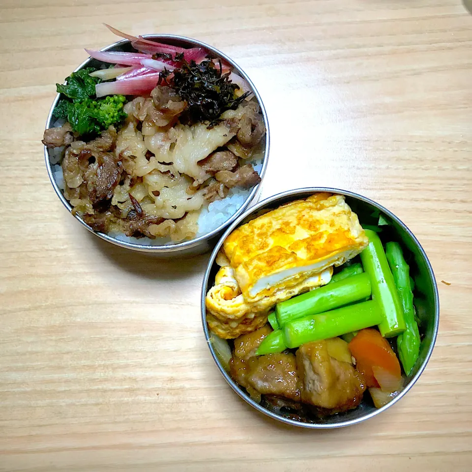 Snapdishの料理写真:今日のお弁当‼︎ 1 July|Yoshinobu Nakagawaさん