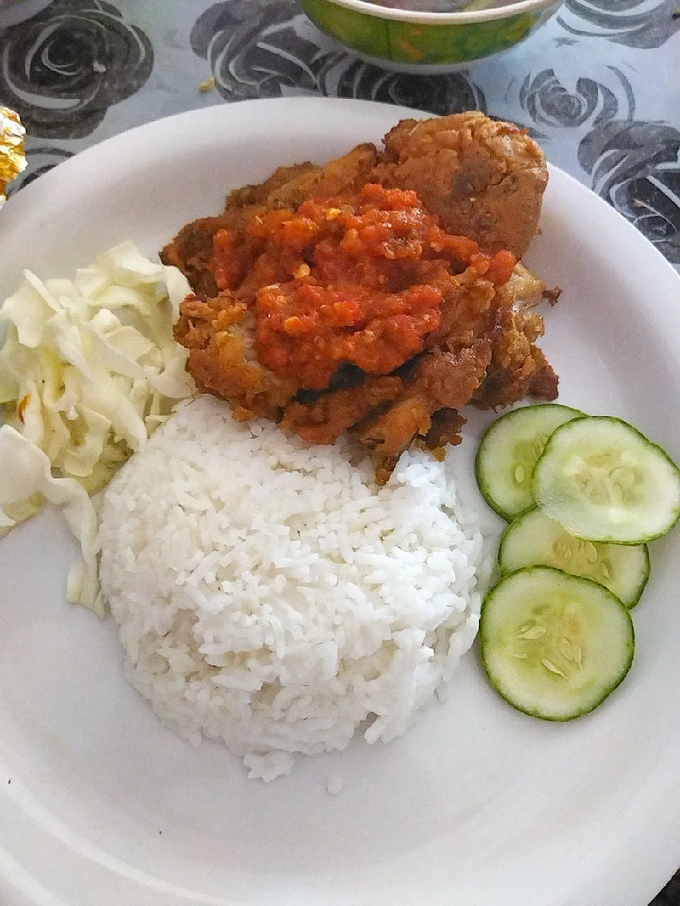 nasi ayam penyet|lailatul73さん