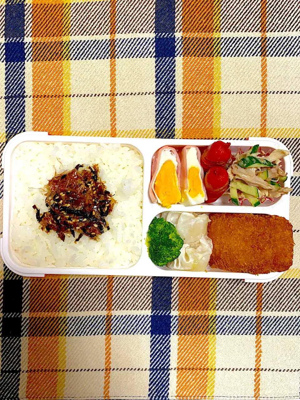 Snapdishの料理写真:💜7月1日お弁当💜|あーさん