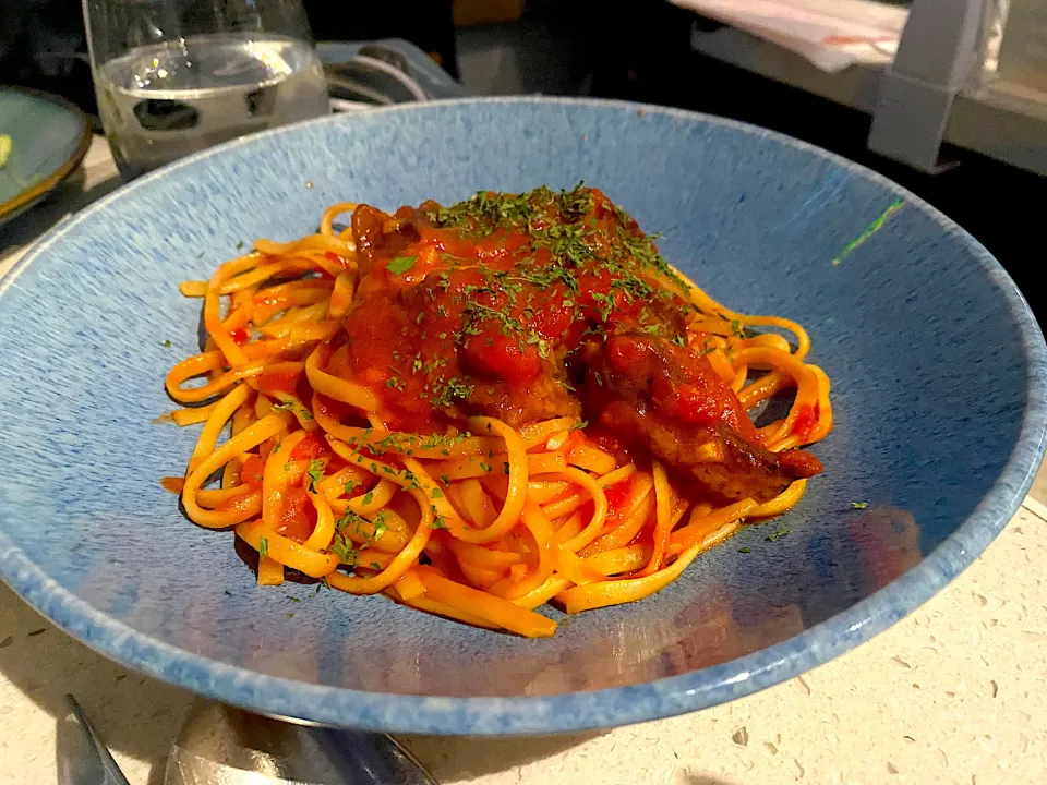 Beef ragu linguine|skyblueさん