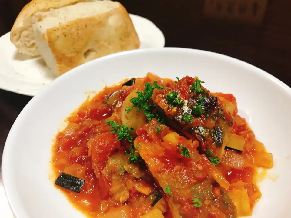 トマト鯖煮込み🍅|きえさん